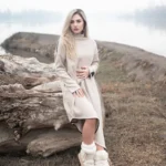 Bazerdzan - Knitted Zipper Tunic