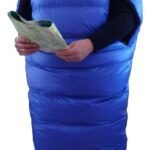 Robert's Outdoor Equipment Custom Down Gear from Poland Roberts - down_sleeping_bag_biker_biker_standing